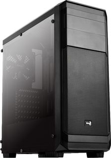 Корпус ATX AEROCOOL AERO-300 FAW, Midi-Tower, без БП, черный