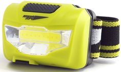 Налобный фонарь ЯРКИЙ ЛУЧ LH-180 ACCU, желтый / черный