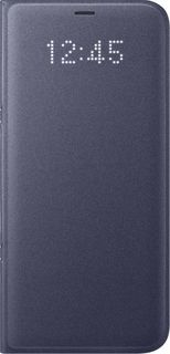 Чехол (флип-кейс) SAMSUNG LED View Cover, для Samsung Galaxy S8+, фиолетовый [ef-ng955pvegru]