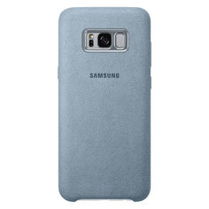 Чехол (клип-кейс) SAMSUNG Alcantara Cover, для Samsung Galaxy S8+, мятный [ef-xg955amegru]