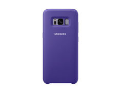 Чехол (клип-кейс) SAMSUNG Silicone Cover, для Samsung Galaxy S8, фиолетовый [ef-pg950tvegru]