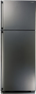 Холодильник SHARP SJ-58CST, двухкамерный, нержавеющая сталь