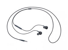 Гарнитура SAMSUNG Earphones Tuned by AKG, вкладыши, титановый, проводные