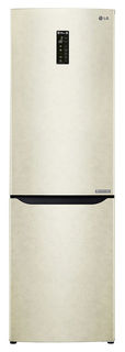 Холодильник LG GA-B429SEQZ, двухкамерный, бежевый