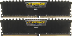 Модуль памяти CORSAIR Vengeance LPX CMK32GX4M2Z2400C16 DDR4 - 2x 16Гб 2400, DIMM, Ret