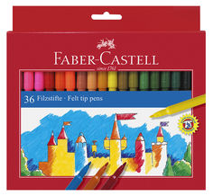 Фломастер Faber-Castell Eberhard Faber Замок 554236 36цв. коробка