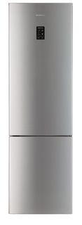 Холодильник DAEWOO RNV3610ECH, двухкамерный, серебристый
