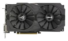 Видеокарта ASUS AMD Radeon RX 570 , ROG-STRIX-RX570-O4G-GAMING, 4Гб, GDDR5, OC, Ret