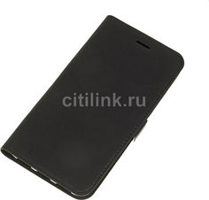 Чехол (флип-кейс) DF hwFlip-16, для Huawei Honor 8 Lite/P8 Lite, черный