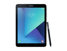 Планшет SAMSUNG Galaxy Tab S3 SM-T825N, 4GB, 32GB, 3G, 4G, Android 7.0 черный [sm-t825nzkaser]