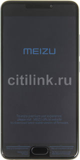 Смартфон MEIZU M5 Note 16Gb, M621H, серый