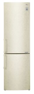 Холодильник LG GA-B499YECZ, двухкамерный, бежевый