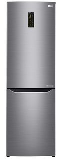 Холодильник LG GA-B429SMQZ, двухкамерный, серый
