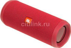 Портативная колонка JBL FLIP 4, 16Вт, красный [jblflip4red]