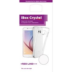 Чехол (клип-кейс) REDLINE iBox Crystal, для Huawei Honor 8 Lite, прозрачный [ут000011083]