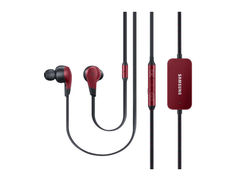 Гарнитура SAMSUNG Earphones Advanced ANC, вкладыши, красный, проводные