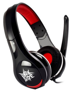 Наушники с микрофоном OKLICK HS-L340G DARK SIDE, мониторы, черный