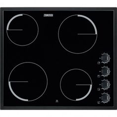 Варочная панель ZANUSSI ZEV56140NB, электрическая, независимая, черный