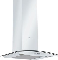 Вытяжка каминная Bosch DWA06E621 белый управление: кнопочное (1 мотор)