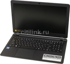 Ноутбук ACER Aspire ES1-572-P1TW, 15.6&quot;, Intel Pentium 4405U 2.1ГГц, 8Гб, 1000Гб, Intel HD Graphics 510, DVD-RW, Linux, NX.GD0ER.023, черный