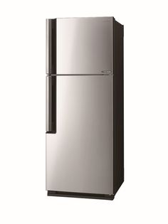 Холодильник SHARP SJ-XE35PMSL, двухкамерный, серебристый
