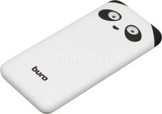 Внешний аккумулятор BURO RA-10000PD-WT Panda, 10000мAч, белый