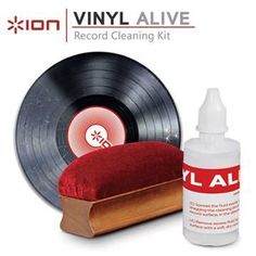 Комплект для очистки для виниловых проигрывателей ION AUDIO VINYL ALIVE