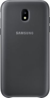 Чехол (клип-кейс) SAMSUNG Dual Layer Cover, для Samsung Galaxy J5 (2017), черный [ef-pj530cbegru]