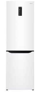 Холодильник LG GA-B429SQQZ, двухкамерный, белый