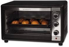 Мини-печь SCARLETT SC-EO93O18, черный