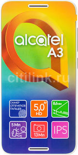 Смартфон ALCATEL A3 5046D, белый