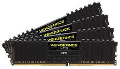 Модуль памяти CORSAIR Vengeance LPX CMK64GX4M4C3000C15 DDR4 - 4x 16Гб 3000, DIMM, Ret