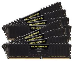 Модуль памяти CORSAIR Vengeance LPX CMK64GX4M8B3333C16 DDR4 - 8x 8Гб 3333, DIMM, Ret