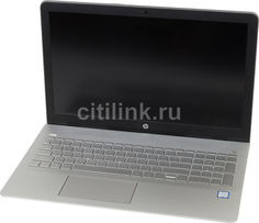 Ноутбук HP Pavilion 15-cc512ur, 15.6&quot;, Intel Core i3 7100U 2.4ГГц, 4Гб, 500Гб, Intel HD Graphics 620, Windows 10, 2CP18EA, серебристый