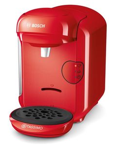 Капсульная кофеварка BOSCH Tassimo TAS1403, 1300Вт, цвет: красный