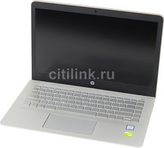 Ноутбук HP Pavilion 14-bk009ur, 14&quot;, Intel Core i5 7200U 2.5ГГц, 6Гб, 1000Гб, 128Гб SSD, nVidia GeForce 940MX - 2048 Мб, Windows 10, 1ZD01EA, золотистый