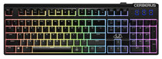 Клавиатура ASUS CERBERUS RGB Brown Switch, USB, черный [90yh0192-b2ra00]