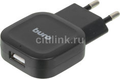 Сетевое зарядное устройство BURO TJ-277B, USB, 2.4A, черный