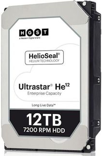 Жесткий диск HGST Ultrastar HE12 HUH721212AL5204, 12Тб, HDD, SAS 3.0, 3.5&quot; [0f29532]