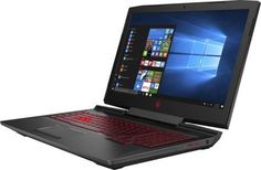 Ноутбук HP Omen 17-an009ur, 17.3&quot;, Intel Core i7 7700HQ 2.8ГГц, 12Гб, 1000Гб, 128Гб SSD, nVidia GeForce GTX 1060 - 6144 Мб, DVD-RW, Windows 10, 1ZB17EA, черный