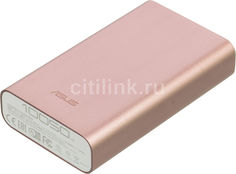 Внешний аккумулятор ASUS ZenPower Duo ABTU011, 10050мAч, розовый [90ac0180-bbt025]