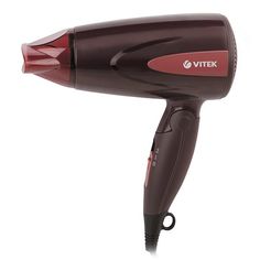 Фен VITEK VT-2261 BN, 1300Вт, коричневый