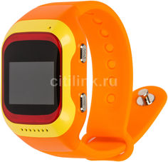 Смарт-часы GINZZU GZ-501, 0.98&quot;, красный/желтый / оранжевый
