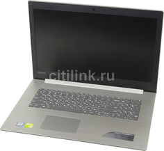 Ноутбук LENOVO IdeaPad 320-17IKB, 17.3&quot;, Intel Core i5 7200U 2.5ГГц, 8Гб, 1000Гб, nVidia GeForce 940MX - 4096 Мб, DVD-RW, Windows 10, 80XM0012RK, серый