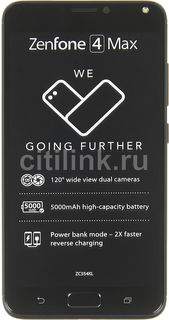 Смартфон ASUS ZenFone Max ZF4 16Gb, ZC554KL, черный
