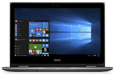 Ноутбук-трансформер DELL Inspiron 5378, 13.3&quot;, Intel Core i3 7100U 2.4ГГц, 4Гб, 1000Гб, Intel HD Graphics 620, Linux, 5378-2063, серый
