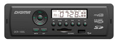 Автомагнитола DIGMA DCR-100G, USB, SD/MMC