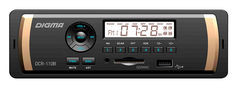 Автомагнитола DIGMA DCR-110B, USB, SD/MMC
