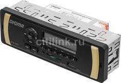 Автомагнитола DIGMA DCR-110G, USB, SD/MMC