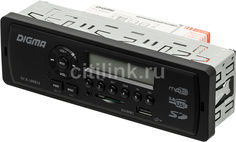 Автомагнитола DIGMA DCR-100B24, USB, SD/MMC